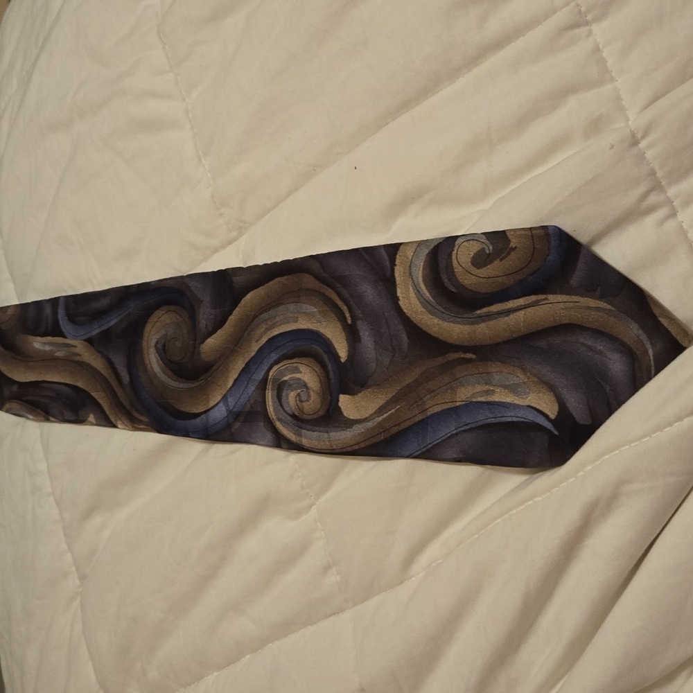 Silk Tie Made By Murano In USA of Italian Silk